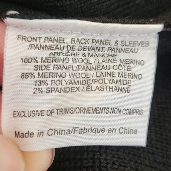 Tory Burch Merino Wool Side Zip Tunic Sweater - Picture 13 of 14